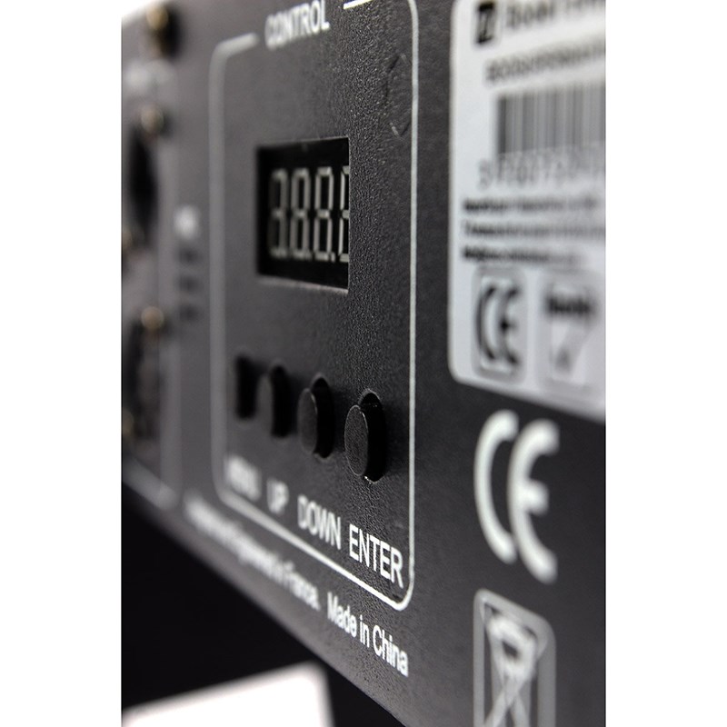 Barre LED ultra-compacte - RGBW 5 x 8W - Noir compacte évènement