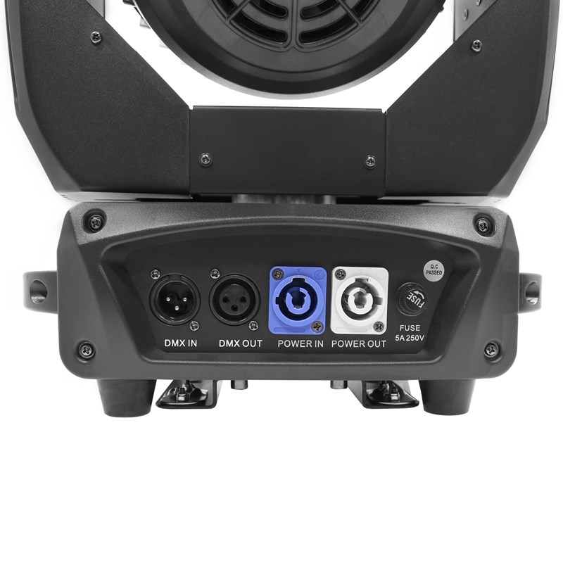 Lyre Wash LED 19x15W RGBW avec Zoom - DMX Puissant
