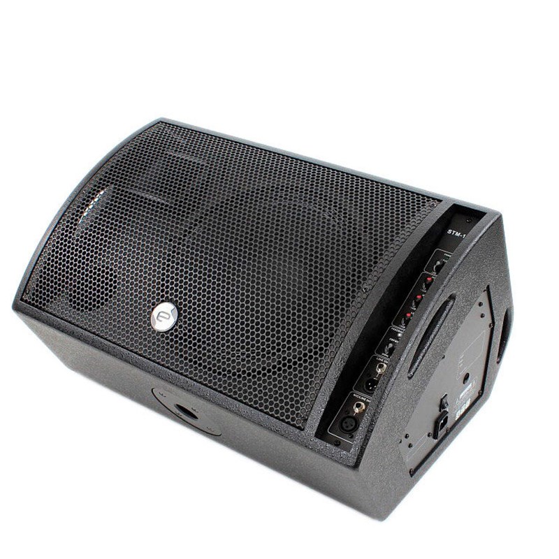 Enceinte retour scène 180W - HP 12" & Filtre anti-larsen - Elokance - STM 12A noir