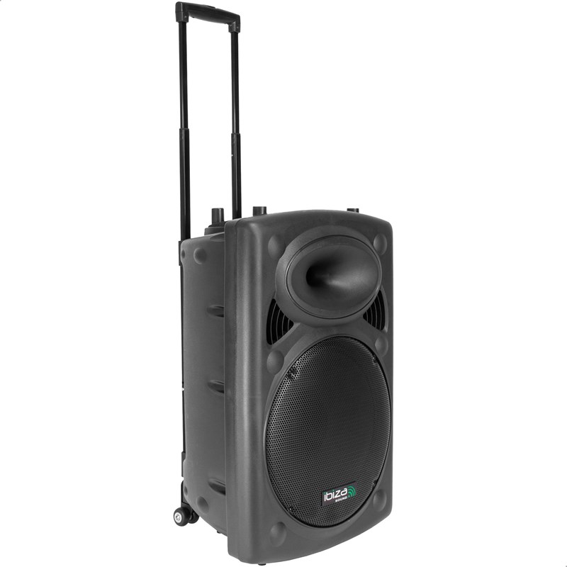 Système portable 15”/38cm - 800W - Micro main et micro tête UHF - TWS télécommande