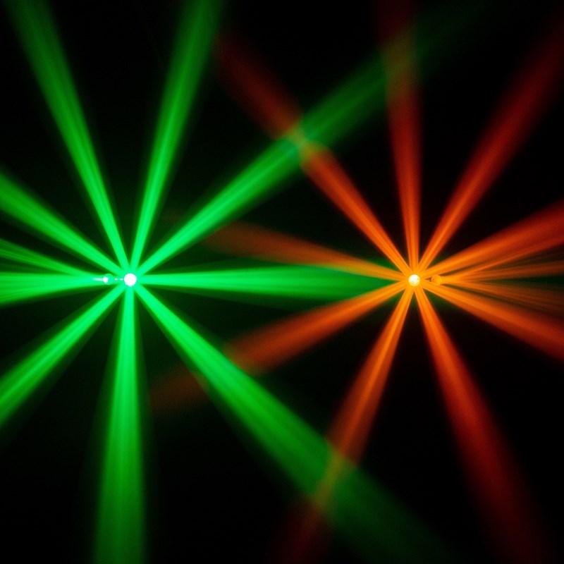 Jeu de Lumières LED RGBWA Double Effet Moon Club