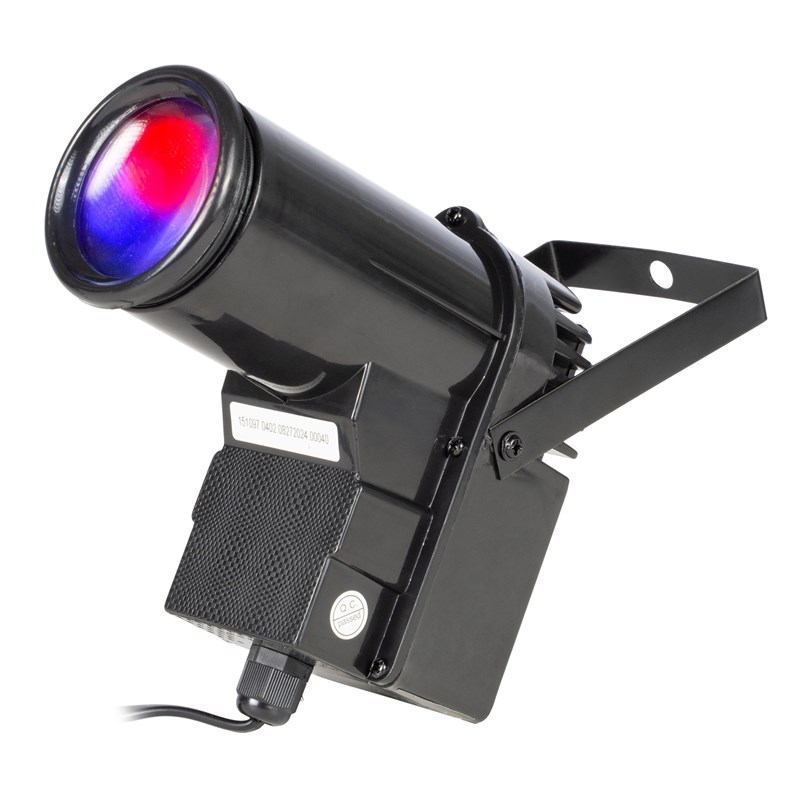 Projecteur LED 10W RVBB 6 canaux DMX portable - LEDSPOT10W IBIZA