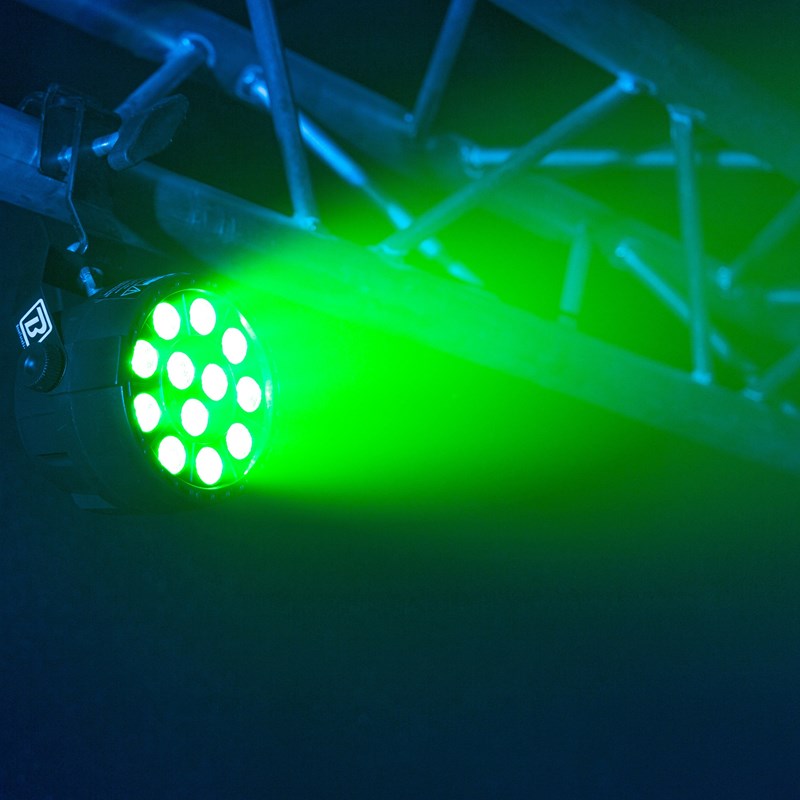 Projecteur PAR LED - 12 x 3W RGB - 3-en-1 télécommande