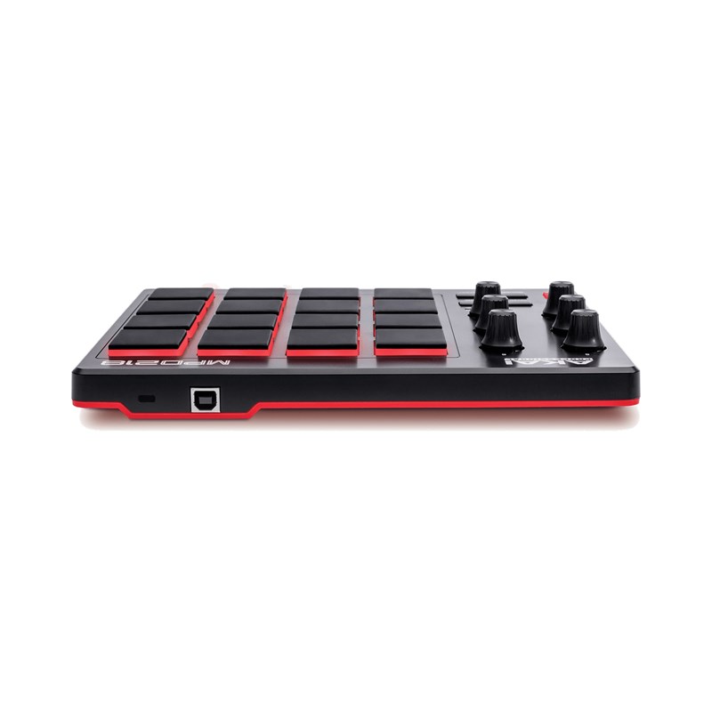 Contrôleur USB Midi - 16 pads 6 potentiomètres - branchement