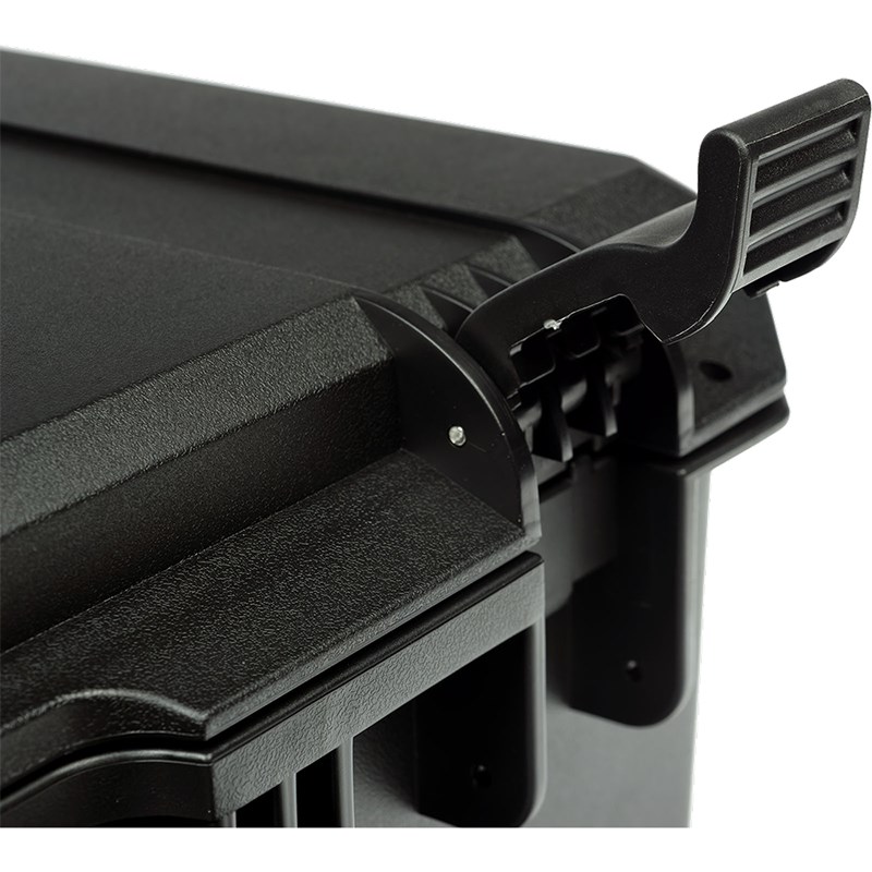 Flight case 6 PAR LED - charge intégrée + accessoires - fermeture