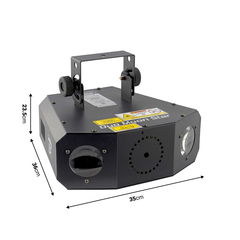 Jeu Lumières RGBWA Moon Strobe