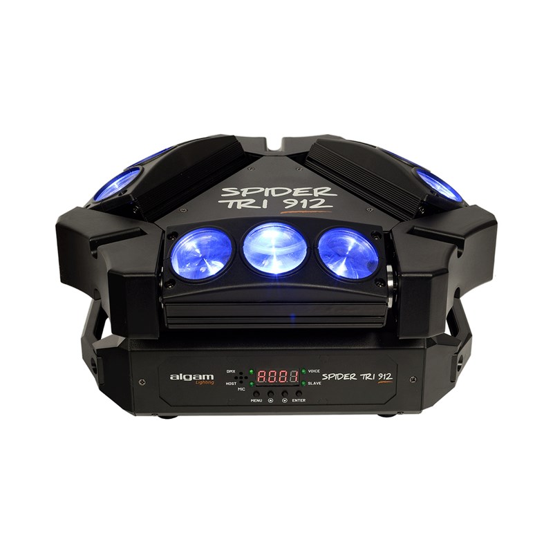 Mini-Barres Motorisées Beam - 9 x 12W dmx