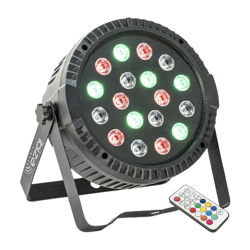 Projecteur PAR - 18 LED RVB 1W -