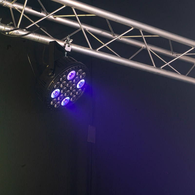 Projecteur PAR XXL 16x4W RGBW + 4x30W UV - Ultra violet