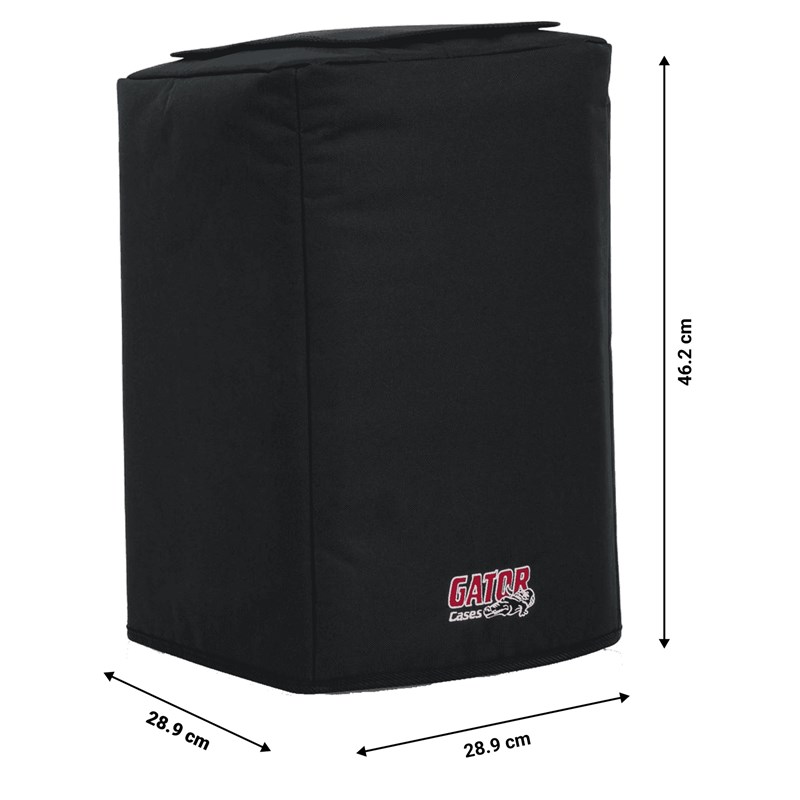 Housse enceinte 8" - Nylon renforcé avec fermeture - GATOR CASES - HGF GPA-CVR8 dimensions