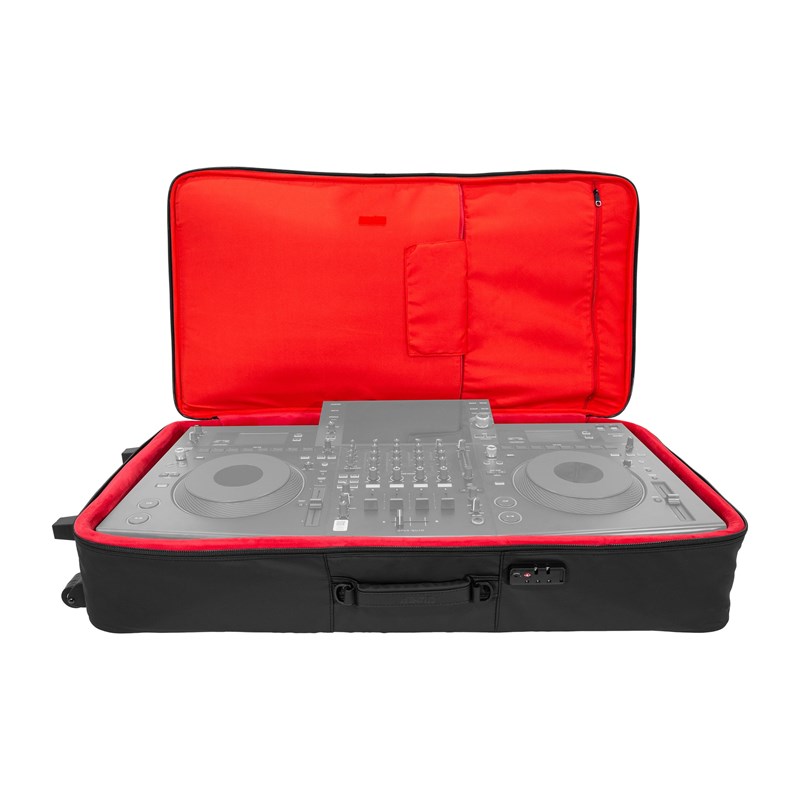 Sac à dos XL DJ pour contrôleur - 4 canaux - Roulettes fermeture