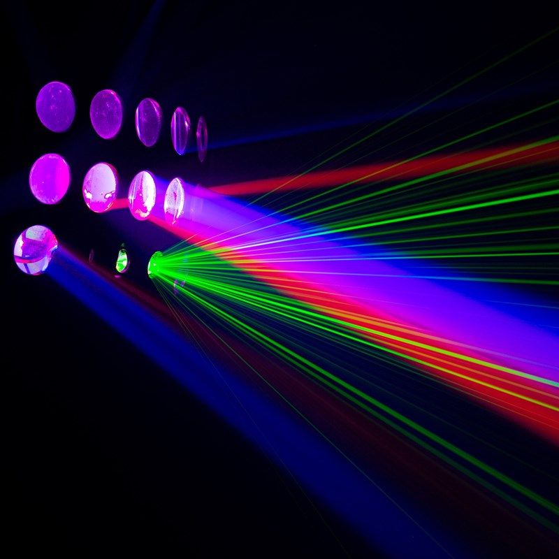 Effet lumineux LED 4-en-1 - Faisceaux, Strobe, LZR - DMX - BoomTone DJ - Starlight-LZR ambiance