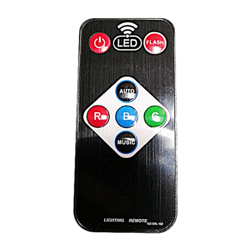 Effet lumière LED RGB 3W Waterwave stroboscope - télécommande