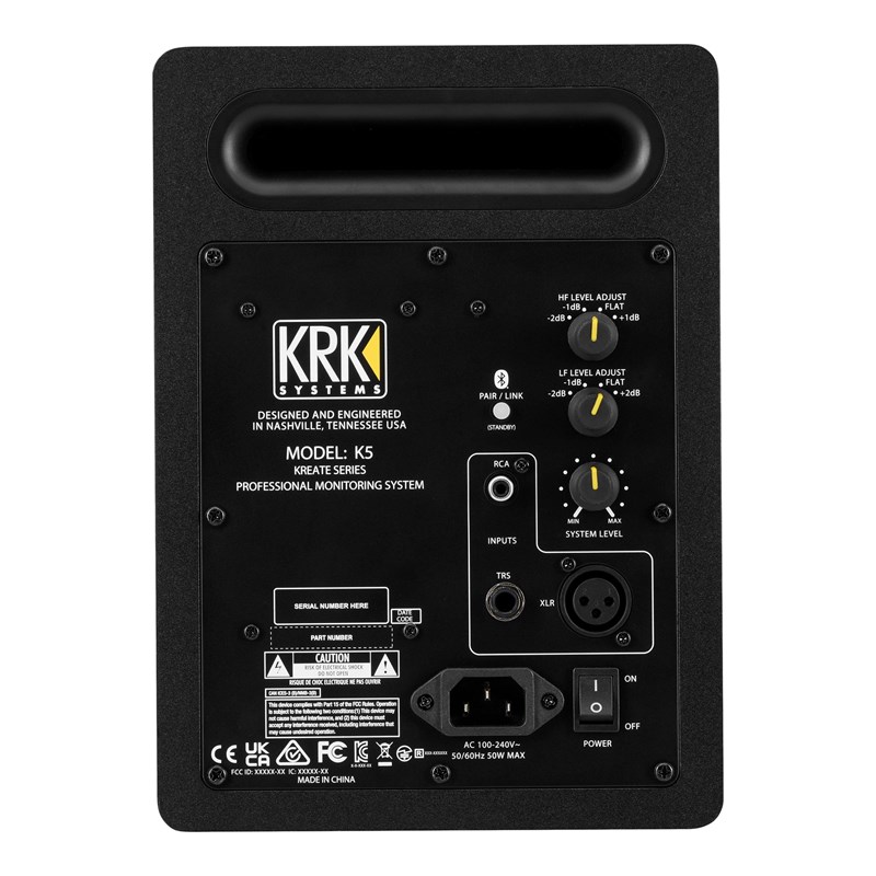 KRK Kreate 8 (la pièce) arrière