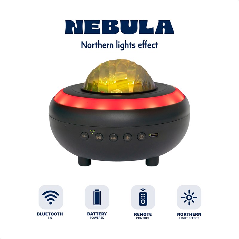 Haut-parleur lumineux plusieurs effets avec Bluetooth RVB