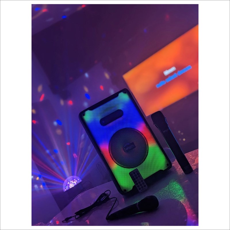 Enceinte Karaoké MOOVING SOUND MS-KARA-MOOV500 - 500W Bluetooth PRESENTATION