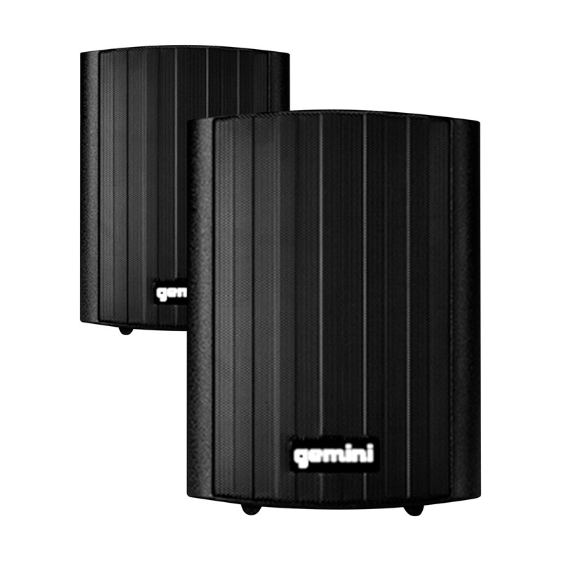 Paire enceintes extérieures 100W - Bluetooth - IP44 - Télécommande gemini