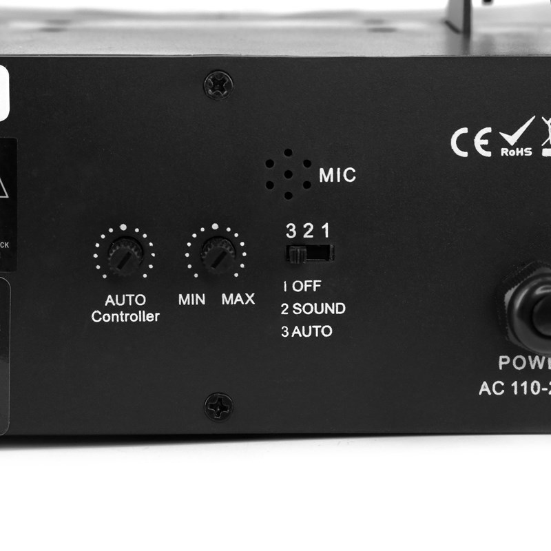 Effet à LED RGBWA multifaisceaux - 4 lentilles puissant