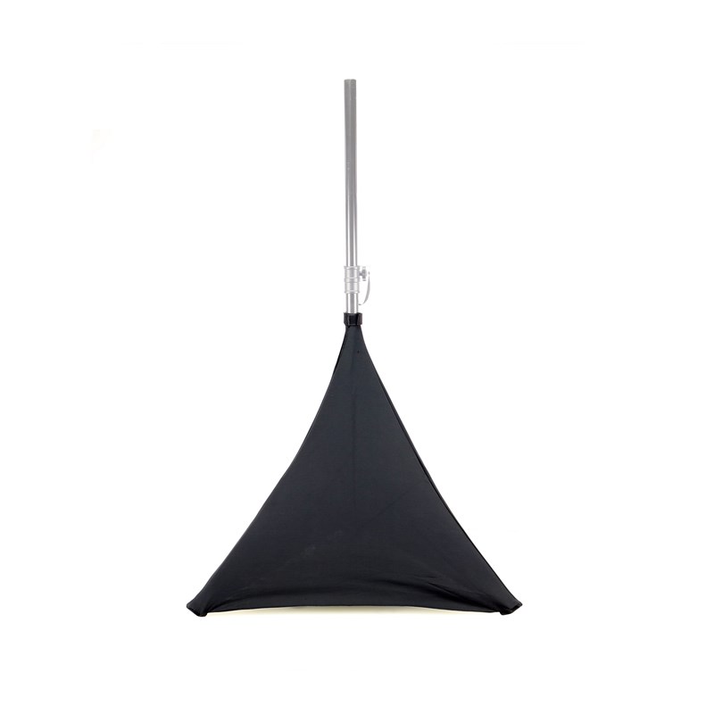 Lycra triangulaire pour pied ou support enceinte