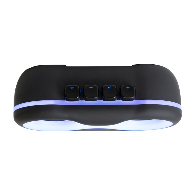 Enceinte Portable Lumineuse Party Light & Sound PARTY-OWL -Bluetooth dessus