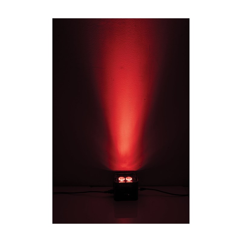 Projecteur PAR compact RGBA  - rouge