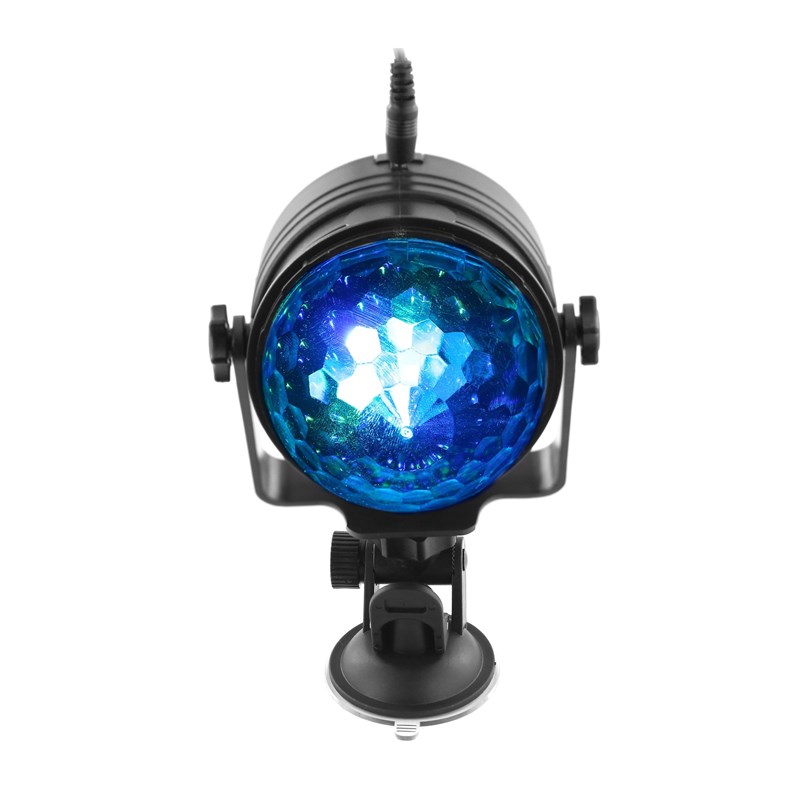 Twist Ball - Jeu de lumière LED RGB - 6 x 1W boule