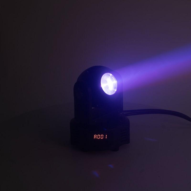 Double lyre Ibiza light MH-BEAM-WASH DMX - effet wash orange