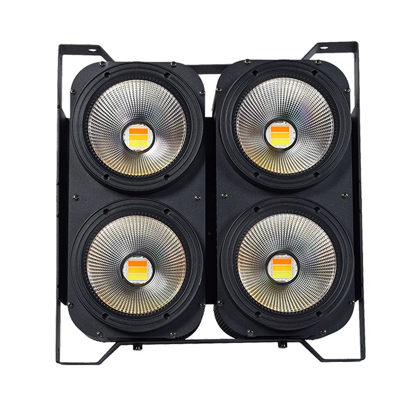 Blinder COB 4 LED 100W - Blanc Froid/Chaud Ambre éclairage