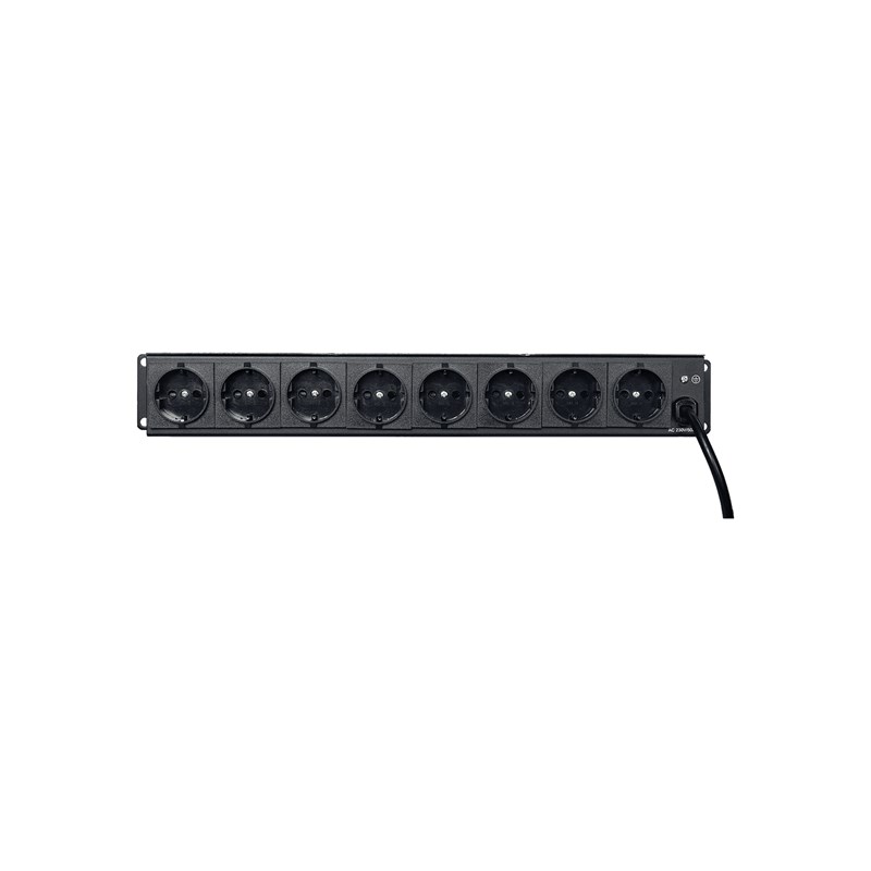 Dispatch 8 canaux rackable avec interrupteurs branchement dj