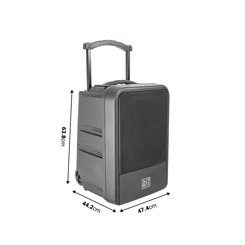 Enceinte Portable 10" 400W Bluetooth - USB MP3 Micros