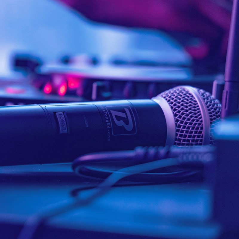 Micro main sans fil UHF évènement