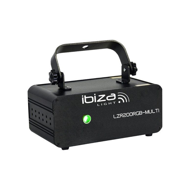 Laser RGB multipoints 200 mW multi-couleurs DMX