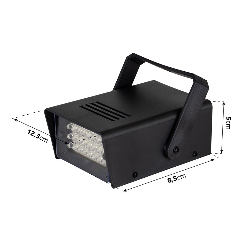 Pack 3 effets lumineux LED - Astro, Derby & Stroboscope strobe