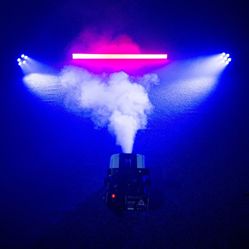 Pack Machine Fumée Professionnelle 1000W BoomToneDJ F1000PRO 2 télécommandes - Multiprise 8 Voies -