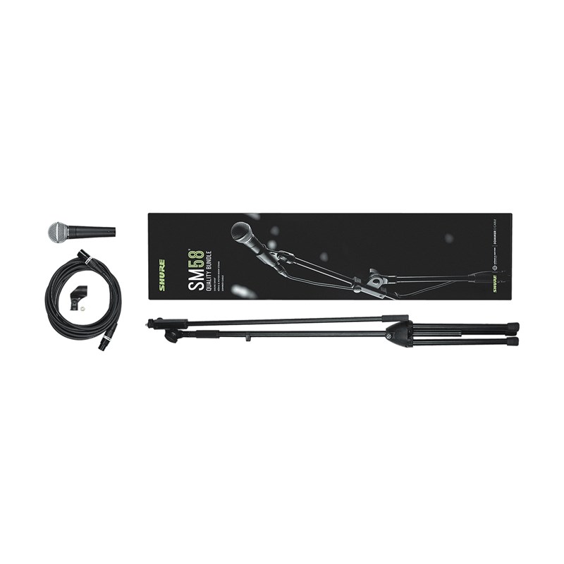 Pack Bundle micro filaire avec câble et pied micro perche