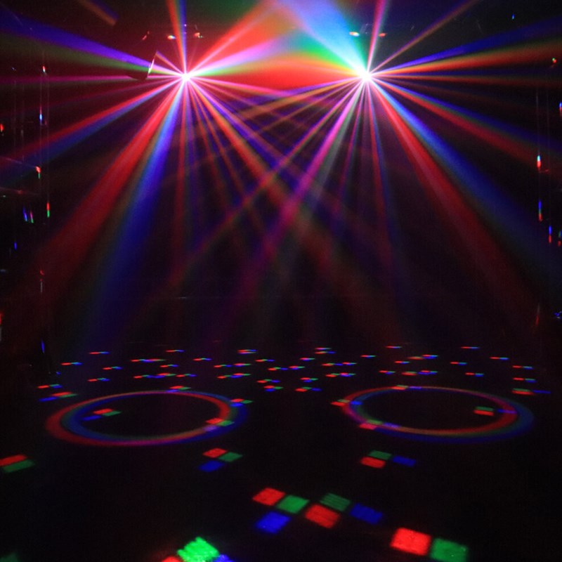 Effet lumière DMX 5-en-1 Wash UV Laser Stroboscope - Ambiance