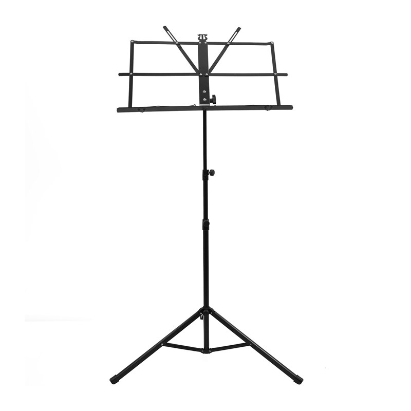 Pupitre musicien pliable noir hauteur