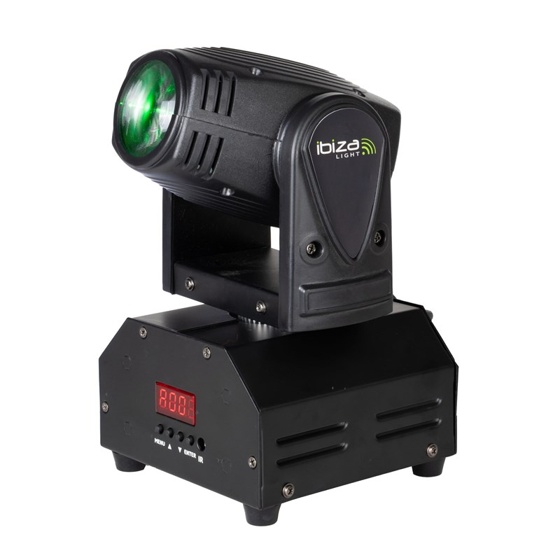 Lyre Beam LED 10W RVBB - DMX & Télécommande
