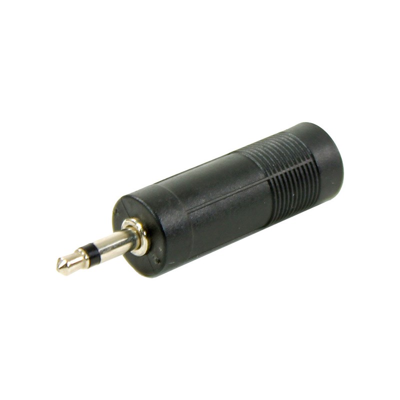 Adaptateur Jack 6,35mm Femelle / Mini Jack 3,5mm Mono audio