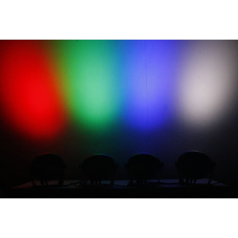Projecteur PARLED 12x12W RGBW - DMX Télécommande