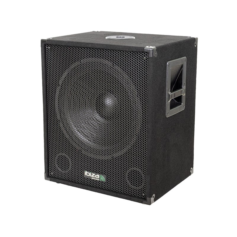 Caisson de basses actif Ibiza Sound SUB15A de 800W peakser