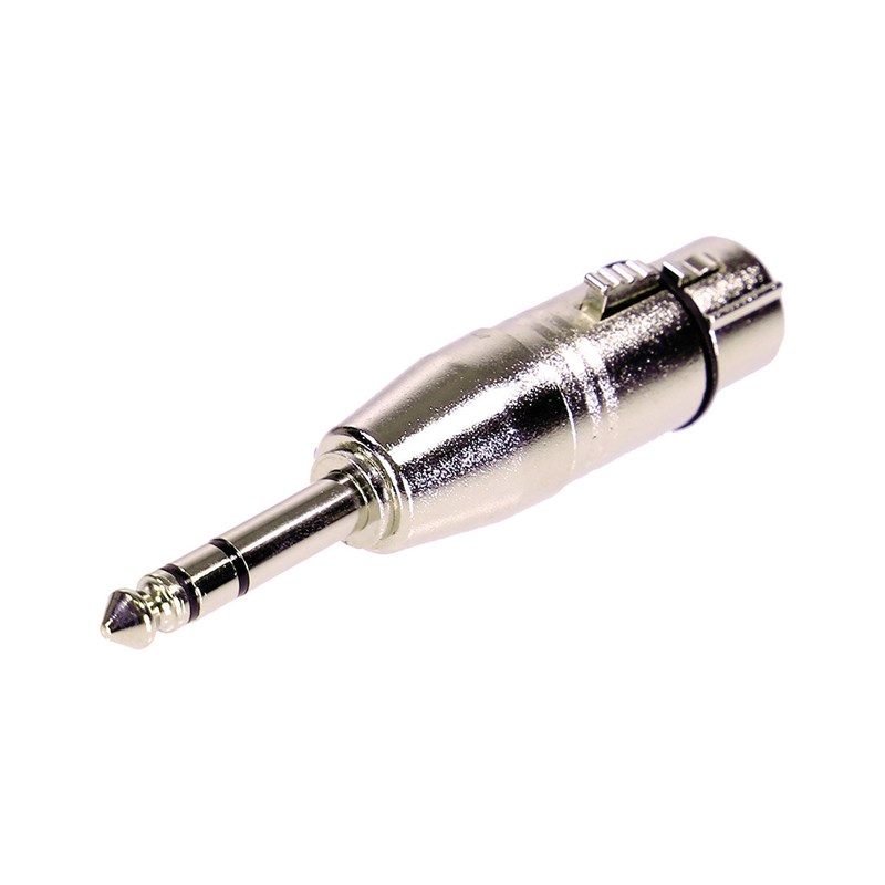 Adaptateur XLR femelle vers Jack 6.35mm stéréo accessoire