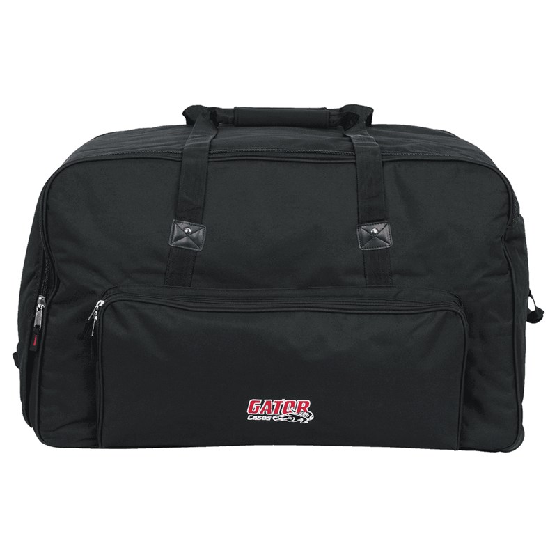 Housse enceinte 15" avec roulettes - Nylon rembourré - GATOR CASES - HGF GPA-715 face