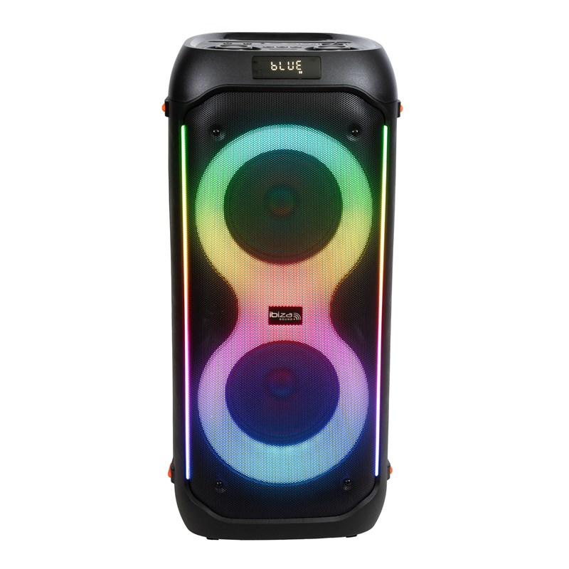 Enceinte Bluetooth autonome LED 2 x 6.5" 600W - Columba600