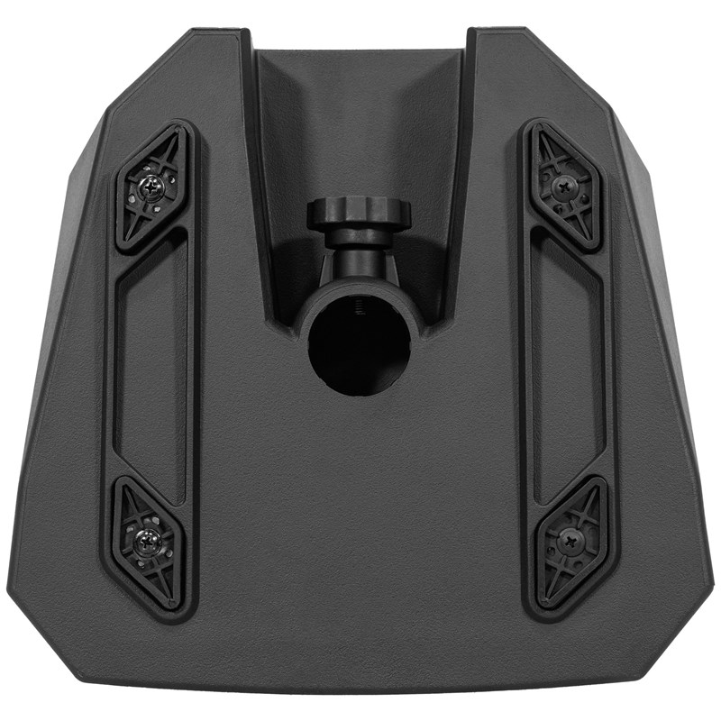 Enceinte active 8" - Bi-ampli, Mixeur 2 canaux & BT - embase  - AS 108