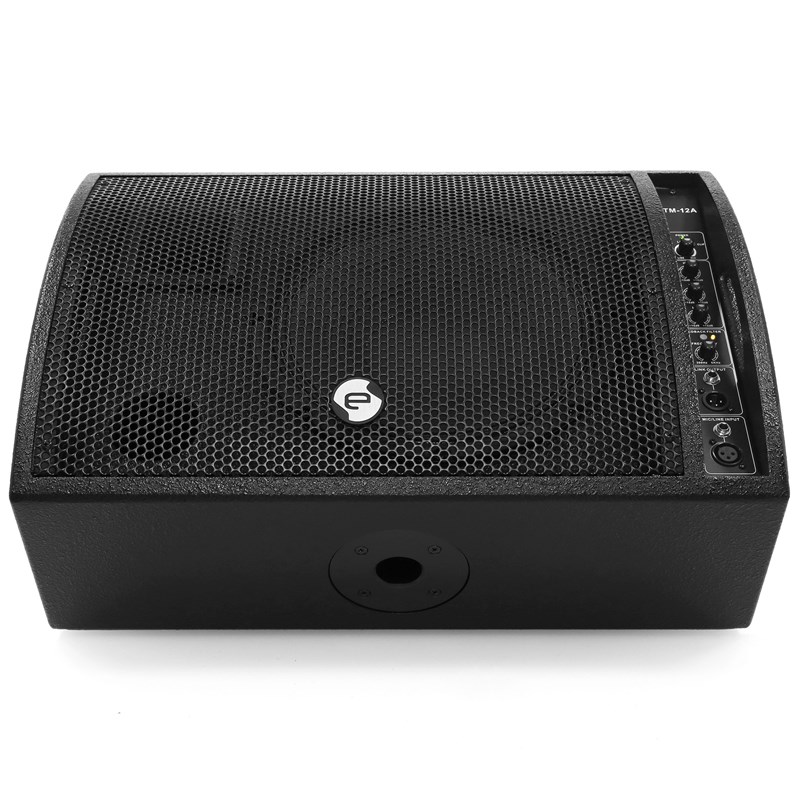Enceinte retour scène 180W - HP 12" & Filtre anti-larsen - Elokance - STM 12A face
