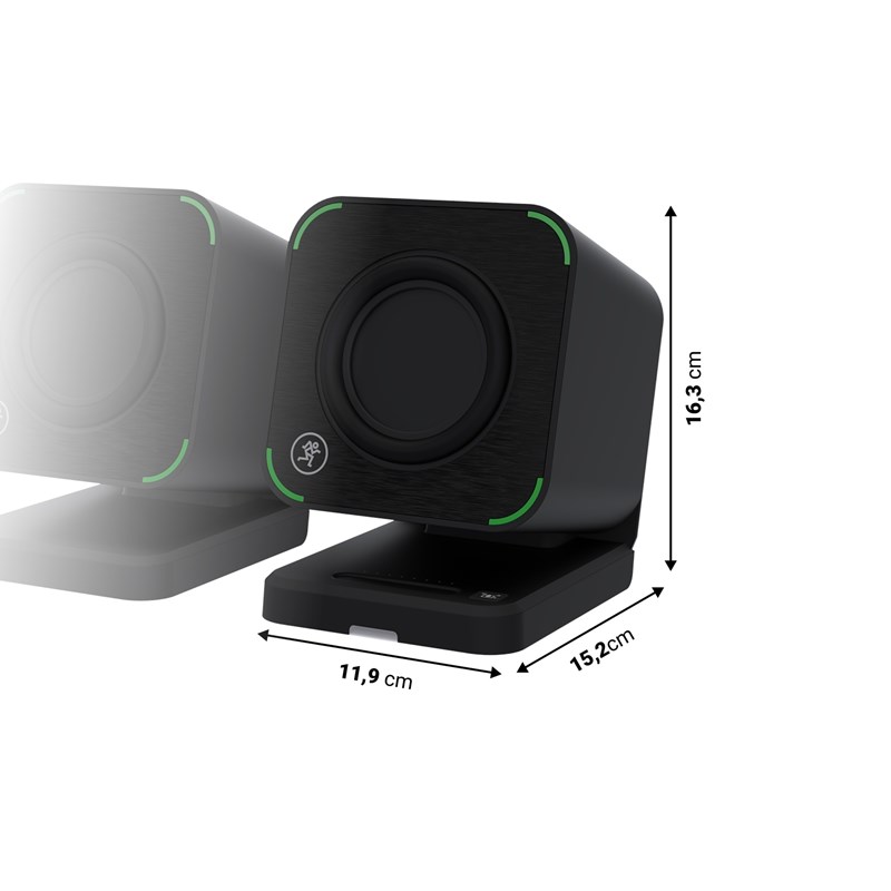 Enceintes monitoring 60W - USB - Bluetooth