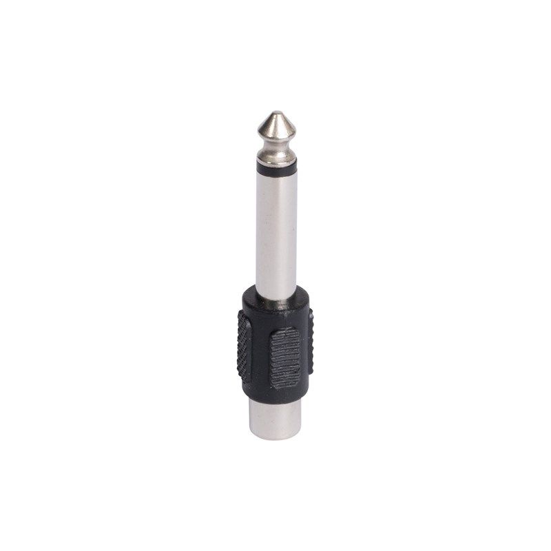 Adaptateur RCA Femelle - Jack 6,35 Mono Male