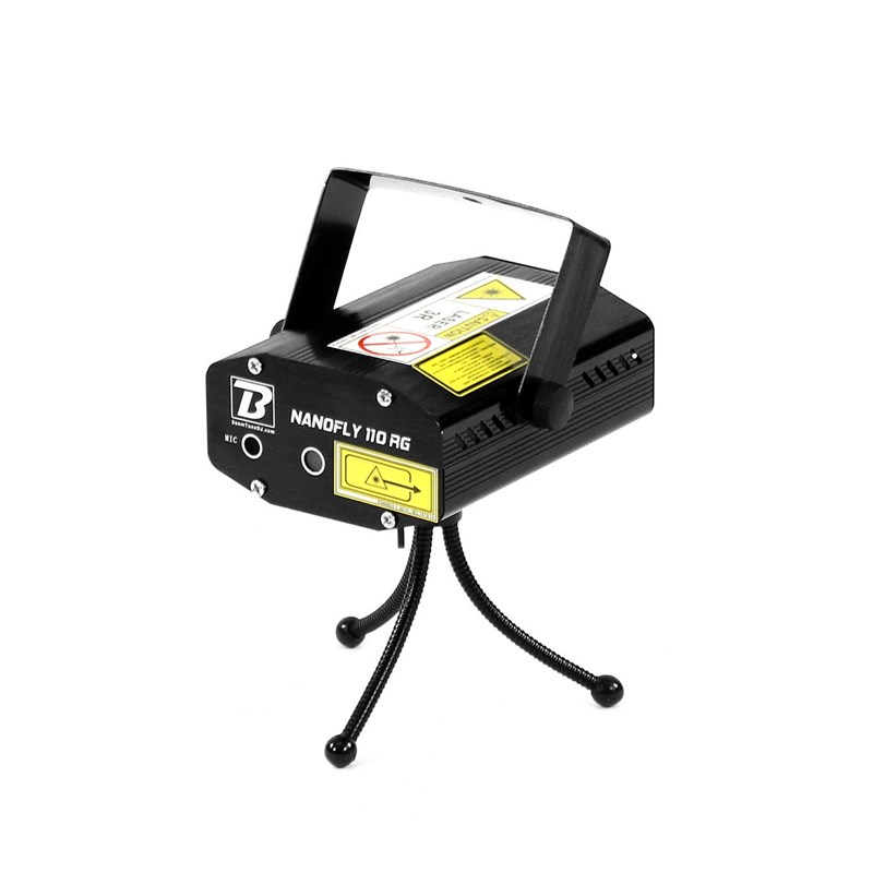 Laser multipoint et gobo - Stroboscope intégré lumineux