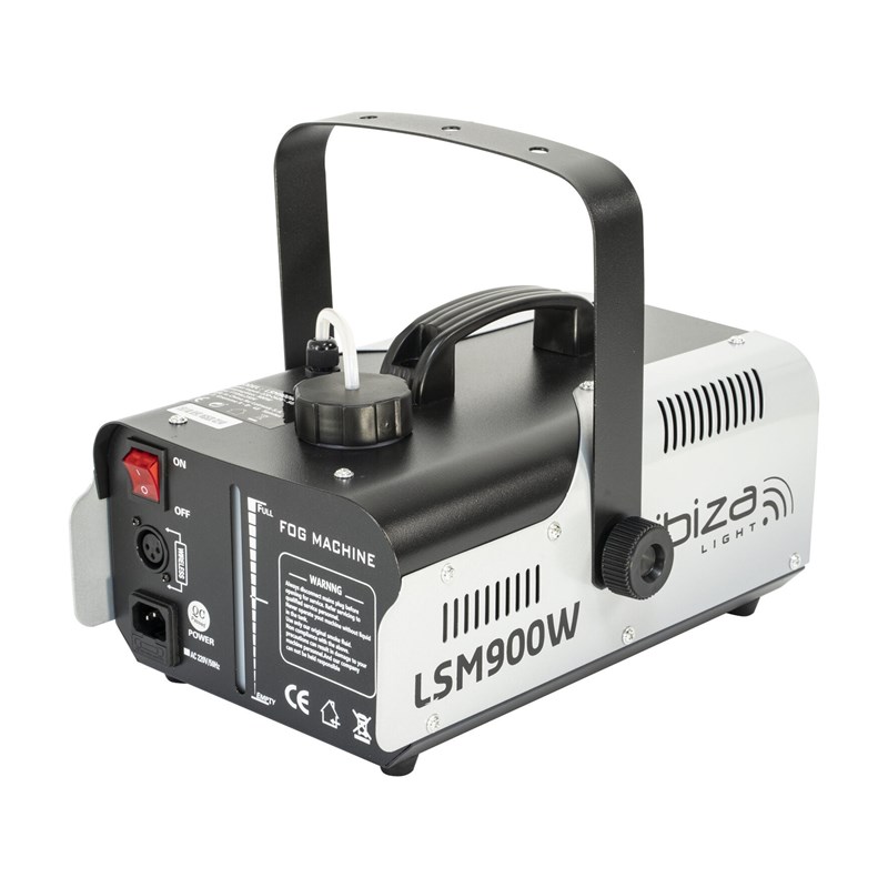 Machine à fumée 900W avec télécommandes filaire/HF - Réservoir